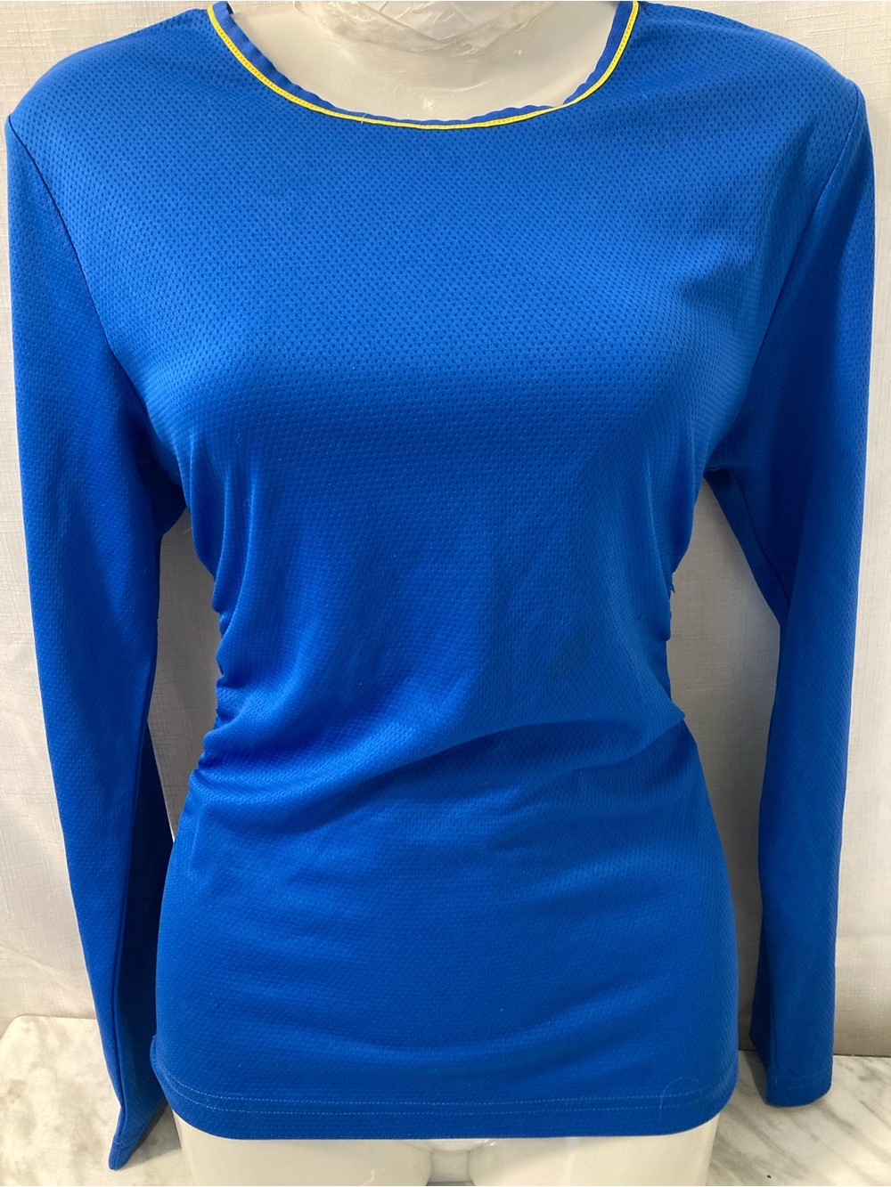 Adidas Climacool Blue Long Sleeve Athletic Top Women XS